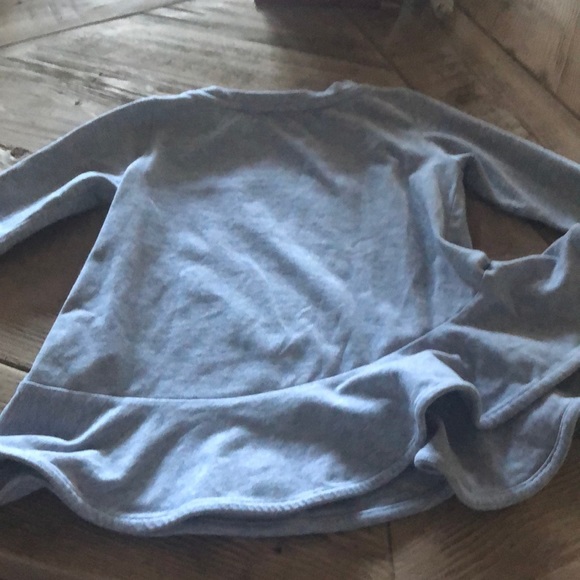 MONNALISA LOT PEPLUM JERSEY TOP LIKE NEW - Picture 8 of 16